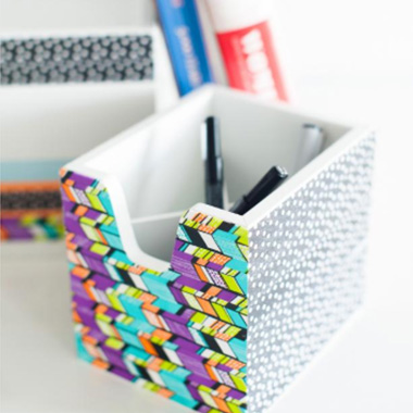 Красочная пакуя творческая напечатанная лента Washi для DIY производит искусства