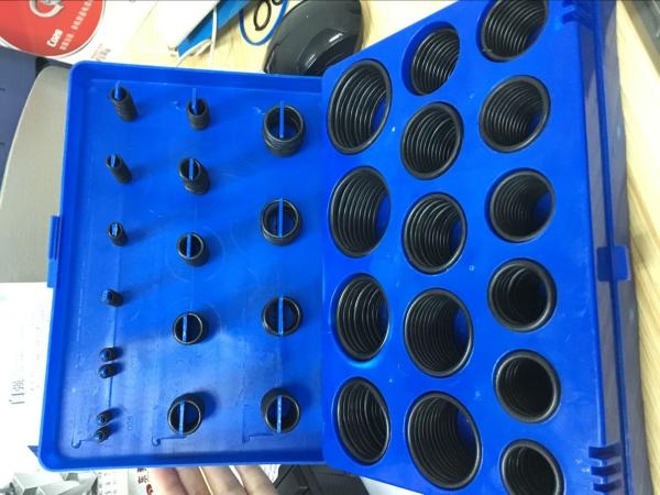NBR70 FKM75 O Ring Box Repair Seal 30 Sizes High Pressure O Ring Kits For Excavator