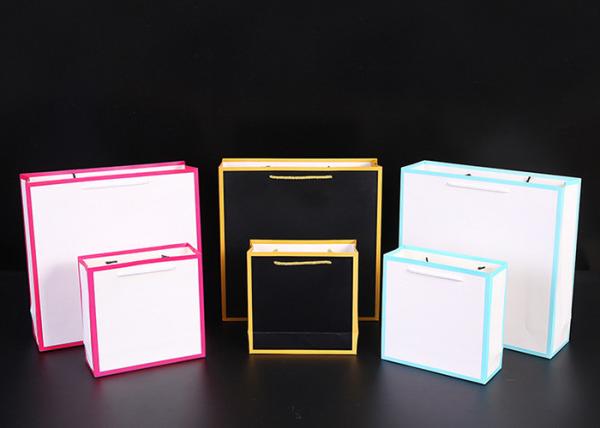 Original Plain Paper Gift Bags White Paper Gift Bags With Handles For Christmas