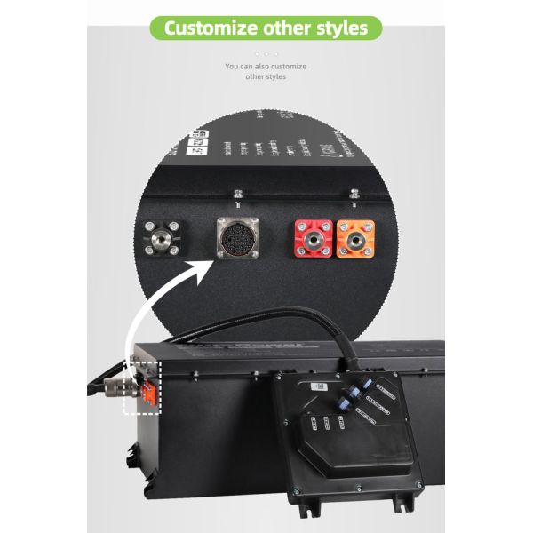 48V Electric Buggy 165Ah Lithium Ion Battery With BMS