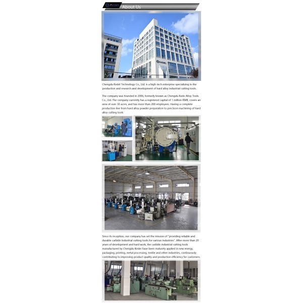 Cuchillos superior e inferior de carburo de tungsteno para cortar cuchillas circulares de batería