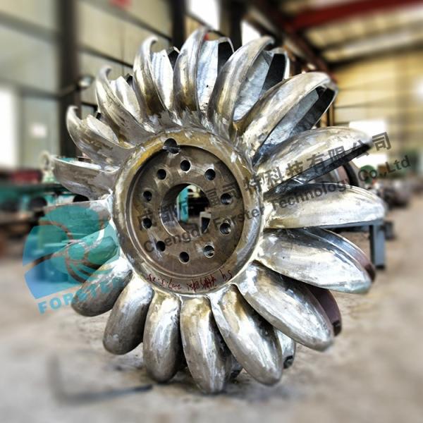 High Efficiency Customized Pelton Turbine Generator With Stainless Steel Runner
