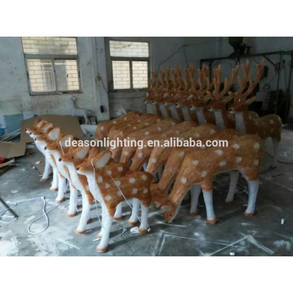 christmas reindeer lights