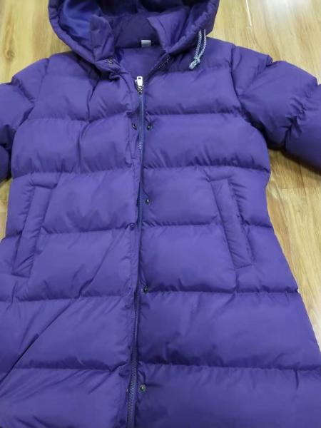 Full Length Womens Long Padded Coat With Hood Extra Long Puffa For Ladies