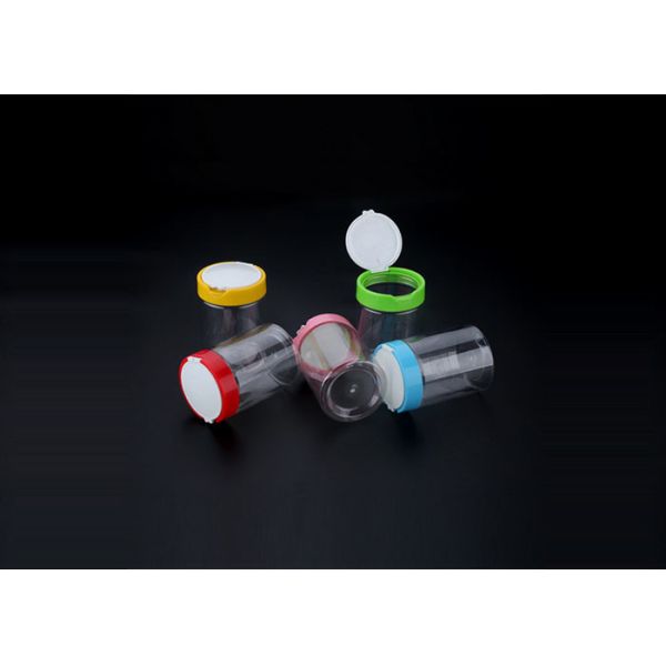 300ml 800ml PET Plastic Flower Tea Bottle With Screw Cap