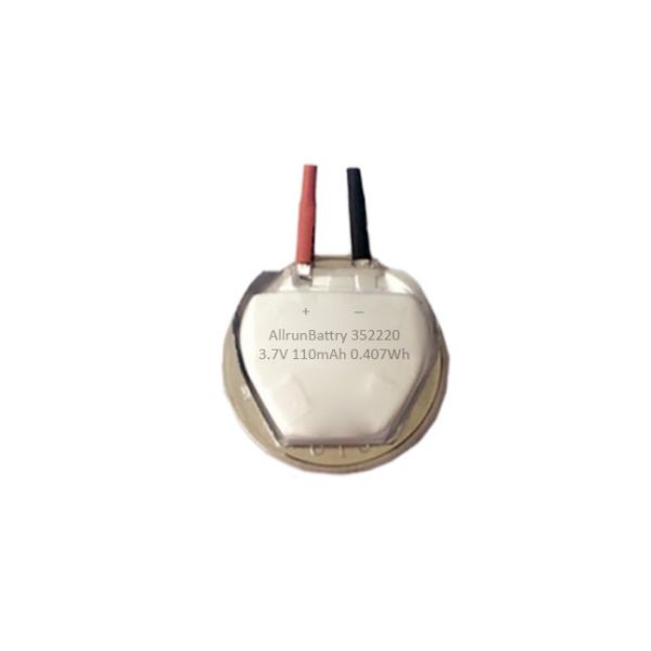 Сильная изготовленная на заказ романная батарея 3,7 v 110mAh LiPo с формой