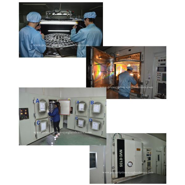 Photochromic Coating Anti Blue Light Lenses , HMC 1.56 Flat Top Blue Light Cut Lens