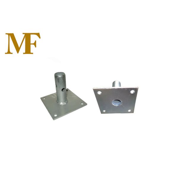 Korea Hot Dip Galvanized 43mm Scaffold Screw Jack Base