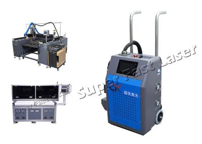 Sistema Handheld industrial automotivo da limpeza do laser do removedor de oxidação do laser