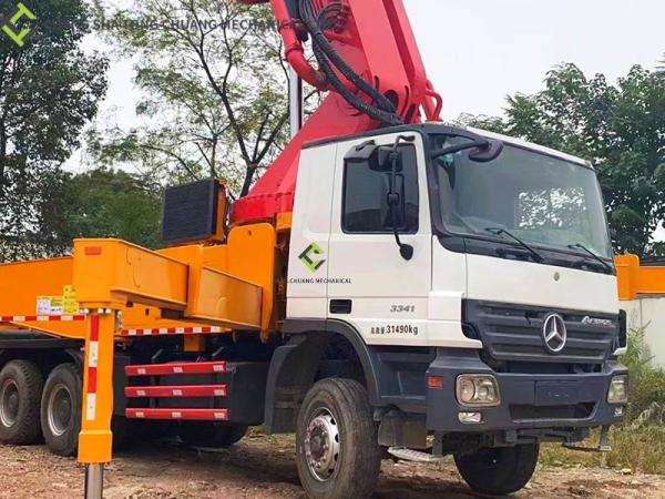 In 2012 Sany Heavy Industry Remanufacture Second Hand Concrete Pump Truck 46meters