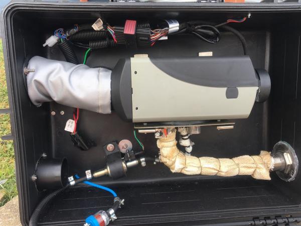 2.2KW 12V 24V Diesel Air Heater Quiet Space RV Diesel Water Heater Copy Eberspacher Diesel Heater