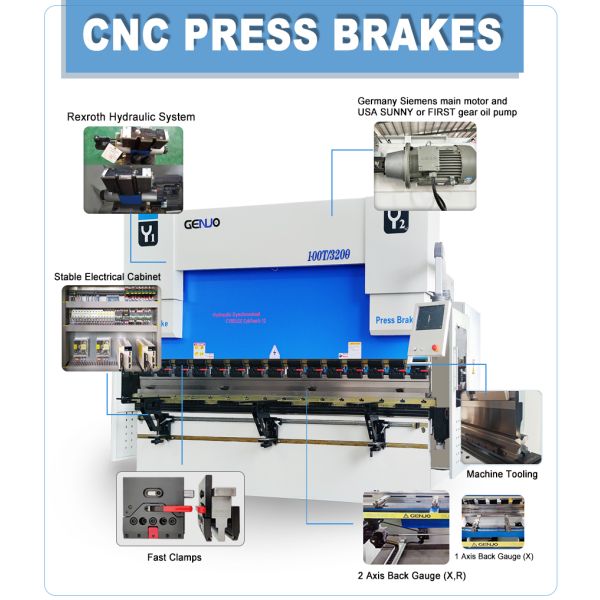 Контроллер тормозов с CNC массой 100 тонн