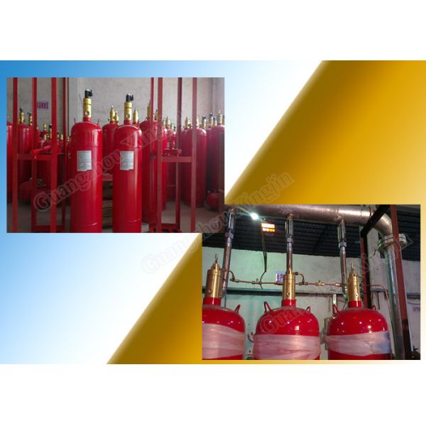 Система пожаротушения на 120 л газом