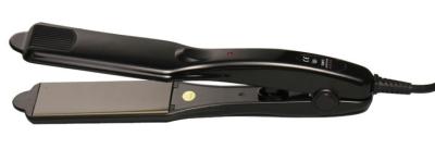 Titanium ultra-thin hair straightener iron- JR-118-Black