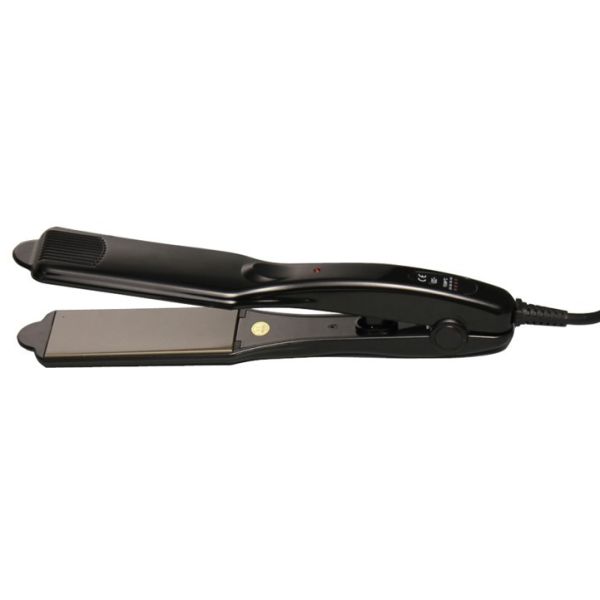 Titanium ultra-thin hair straightener iron- JR-118-Black