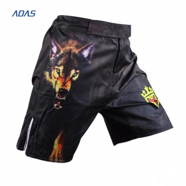 Breathable Unisex MMA Grappling Shorts Spandex Polyester For Youth