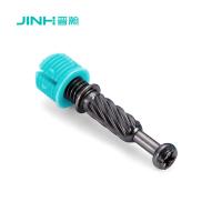 Jh-2136 Minifix de aço parafusos de espalhamento 32mm conector de gabinete para móveis K / D