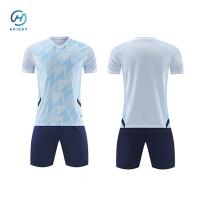 Des kits de sport personnalisables pour les professionnels, respirants, à séchage rapide, pour adultes et jeunes, avec manches et dos.