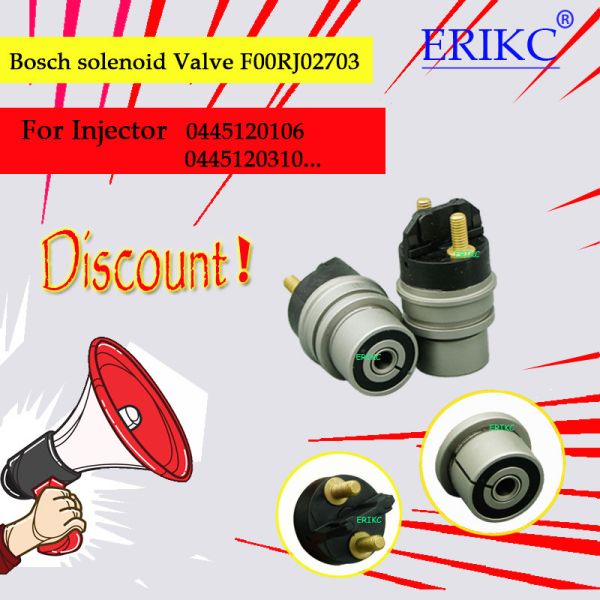 ERIKC F00RJ02703 For BOS Fuel injector solenoid unit F 00R J02 703 injection solenoid valve F00R J02 703