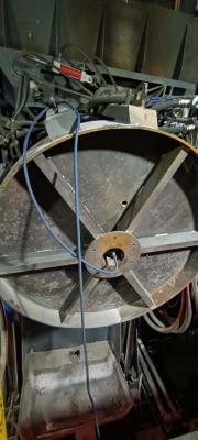 Diffuseur de gaz de four à fréquence moyenne avec fonctionnement du système de commande PLC
