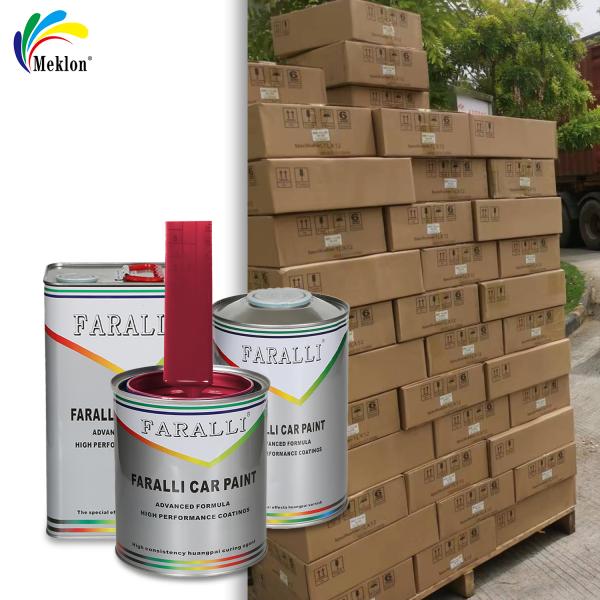 Manufacturer Direct Sales Scratch Resistant Weather Resistant Dry Red Car Repair Paint