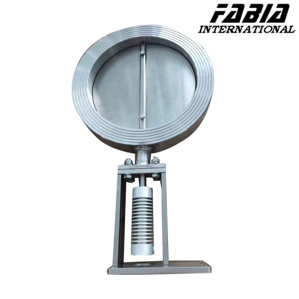 Tipo de válvula industrial de válvula de borboleta de aço inoxidável 304