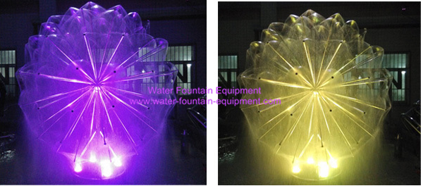 2 Inch Dandelion Sphere Pond Fountain Nozzles For Water Features