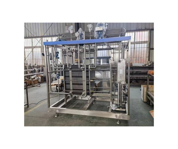 Stainless Steel 304/316 Fresh Juice Plate Type Sterilizer for Beverage Production