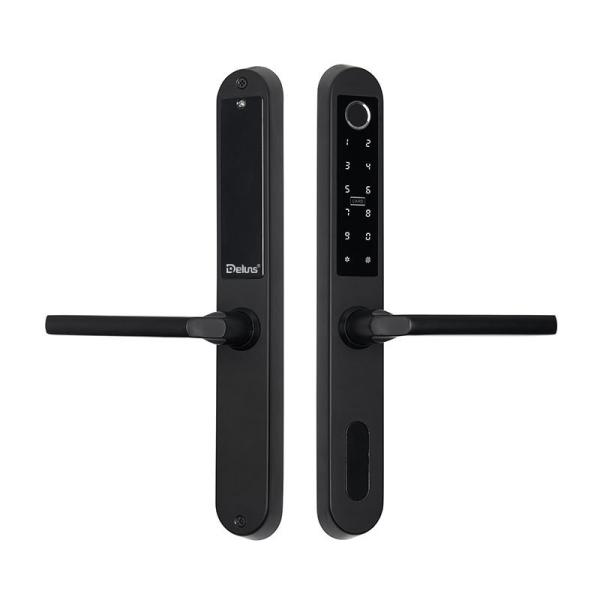 Double Sided digital Smart Fingerprint Door Lock Swipe Card Stainless Steel