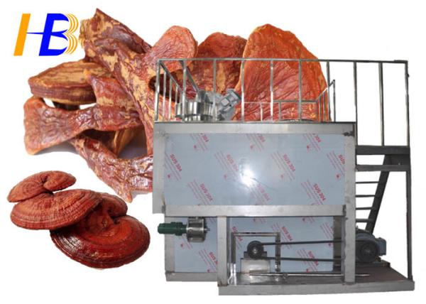Reishi / Mushroom Freezing Herb Pulverizer Machine With Closed Loop Design