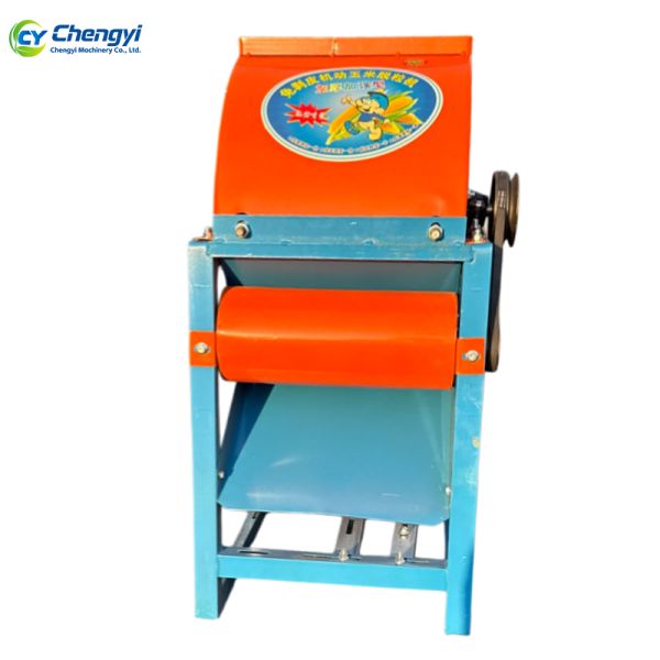 Heavy Gauge Steel Corn Sheller Machine Maize Separator High Capacity Equipment
