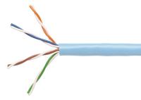 Baixo fumo zero cabos de Lan do halogênio Cat6, cabo de UTP do gato 6 Calibre de diâmetro de fios 4X2X23