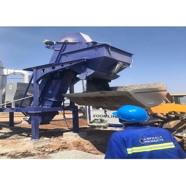 Road Construction Mini Continuous Asphalt Mixing Plant 220V/380V - 50Hz