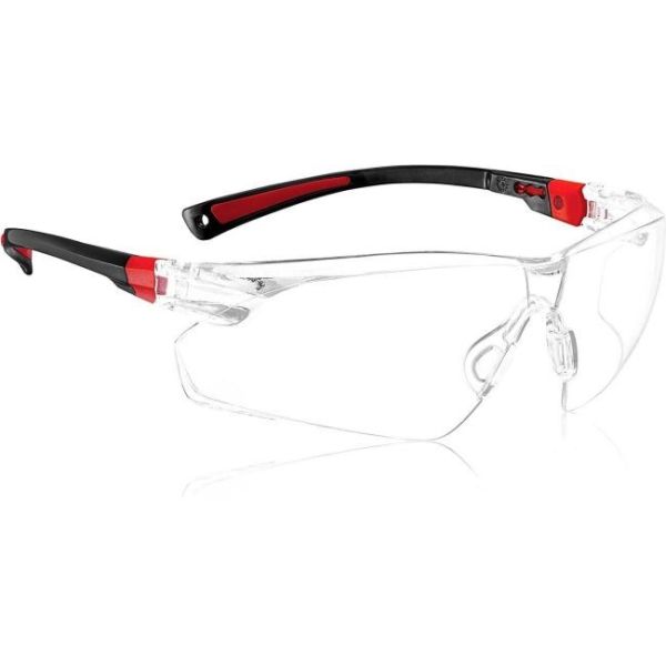 10in Clear Rubber Lightweight Anti-Fog UV-Protection Scratch-Resistant Safety