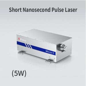 Laser de fibra pulsada de nanossegundos de alta confiabilidade 5W fácil de