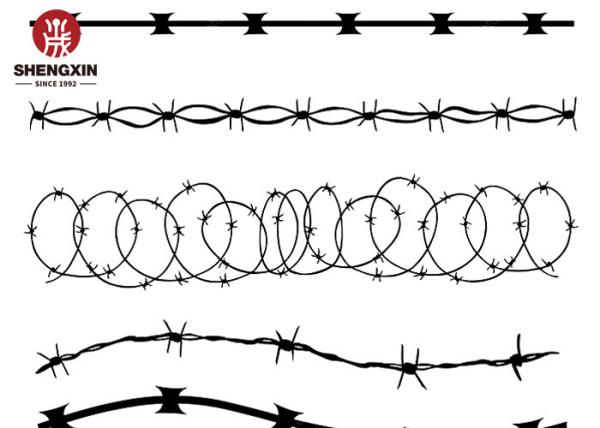 Concertina Electric Galvanized Barbed Wire Bto22 450mmx10kg Per Roll