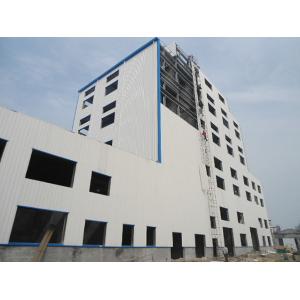 Painting Steel Buildings Warehouse , Prefab Metal Warehouse Building ISO9001