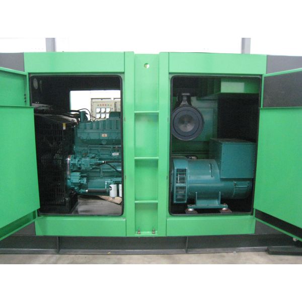 Охлаженный водой генератор Cummins 250kva дизельный для аварийной домашней пользы