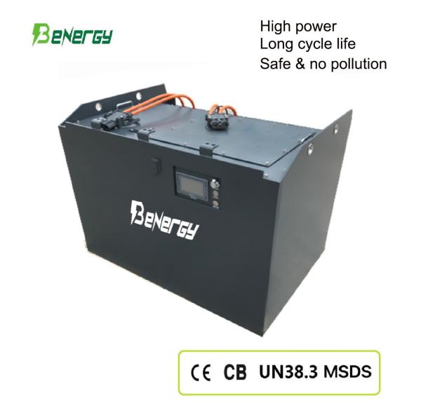 Fast Charging 48V 320Ah Rechargeable Lithium Battery Pack For Electric Forklift Scissor Lift Truck Long Cycle Life