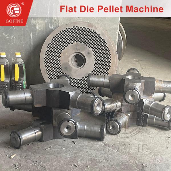 45kw Compact Chicken Manure Fertilizer Flat Die Pelletizer For Agricultural Industry