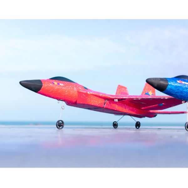 AA Controller Battery Rc Airplanes Toy For Boys Girls Kids Beginners 2.4ghz 2 Remote Control Plane with Ready-to-Go Assembly