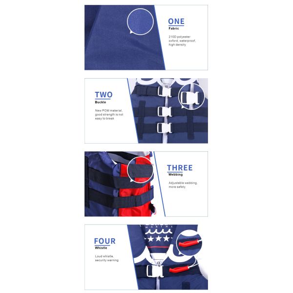 AG18001 Polyester oxford Leisure Life Jacket