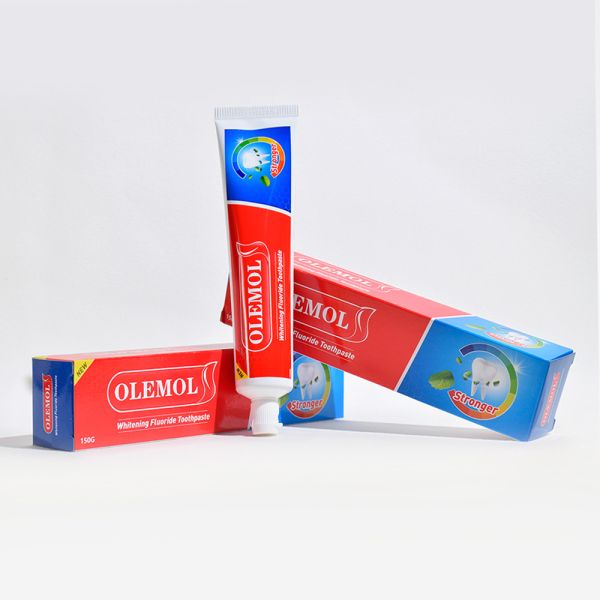 New Olemol 150g Herbal Toothpaste - Nourishes with Natural Herbs for Stronger Teeth and Healthier Gums