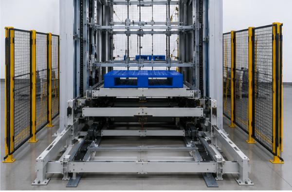 PLC Pallet Transfer System Transfer Bulk Handling Systems For Automated Conveyor Line