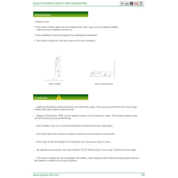 Football Stadium LED Flood Lights 4KV Surge Protector 400w 600w 5 Years Warranty