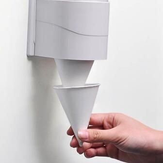 US Currency Paper Cone Cup 120 GSM 5000 Pieces Per Carton Ideal for Airport and Hospital
