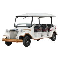 Véhicule classique de golf avec une autonomie allant jusqu'à 120 miles, suspension indépendante et pneus tout terrain