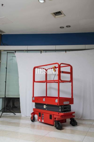 4.8M Portable Hydraulic Scissor Lift 300kg Warehouse Platform Lift
