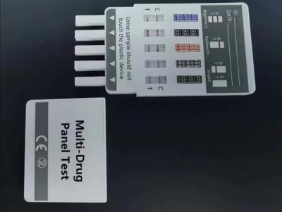 Essai de drogue précis de carte d'immersion d'urine de 10 panneaux à la maison et dans des essais en laboratoire
