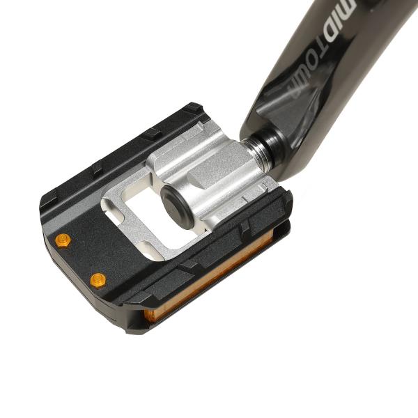 Kootu Folding Bike Pedal Durable Foldable Pedals 9/16'' Universal Bicycle